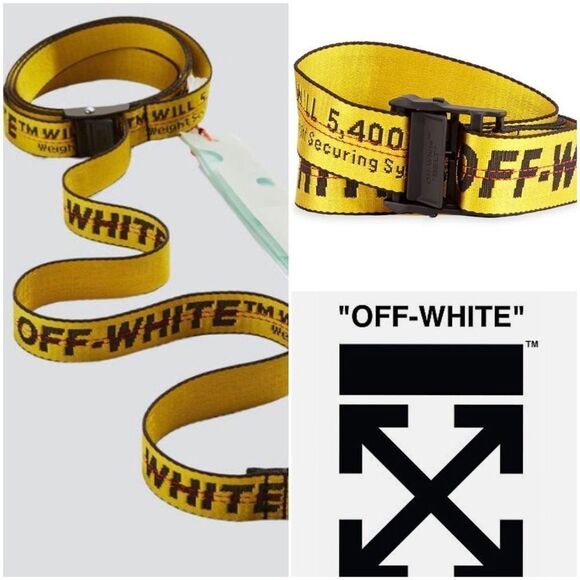 Off-White industrial logo webbing belt - Picture 1 of 8